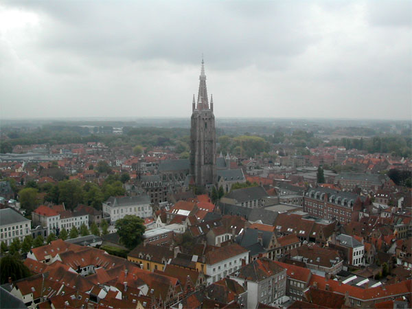 View over Bruges